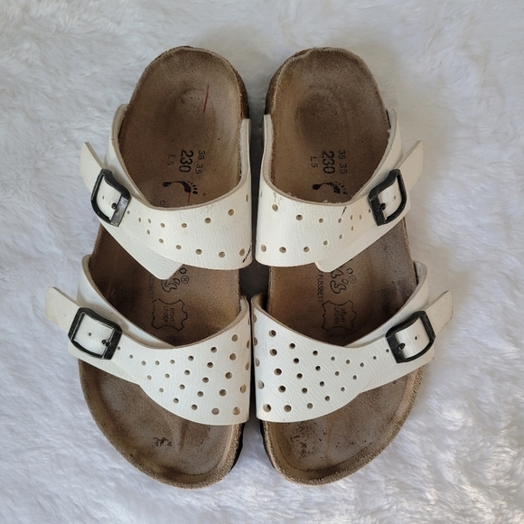 BIRKENSTOCK Perforated Freeport  Birko-Flor Sandals - Picture 3 of 9